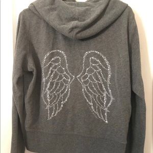 Vs bling full zip hoodie🖤